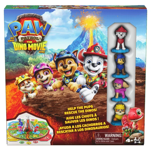 PAW PATROL DINO MOVIE ΕΠΙΤΡΑΠΕΖΙΟ HELP THE PUPS RESCUE THE DINOS