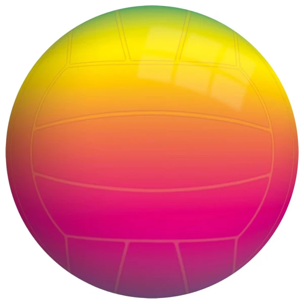 ΠΛΑΣΤΙΚΗ ΜΠΑΛΑ VOLLEY 220 mm RAINBOW