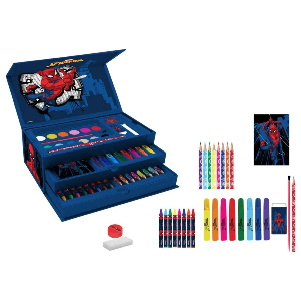 PAINTING CASE 27.7X14X12.7 cm SPIDERMAN