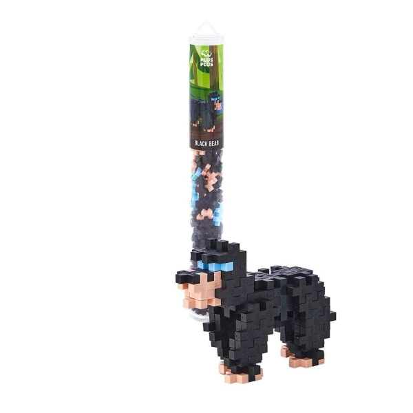 PLUS-PLUS PLUS-PLUS 100 pcs BLACK BEAR