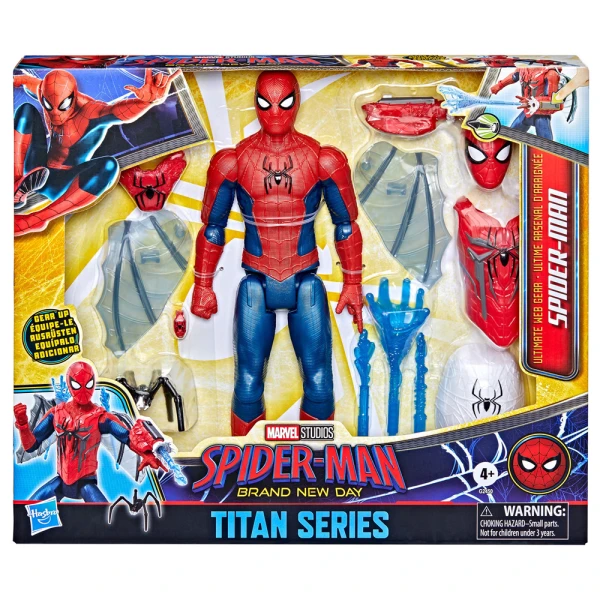 SPIDER-MAN BRAND NEW DAY TITAN SERIES ULTIMATE WEB GEAR ACTION FIGURE