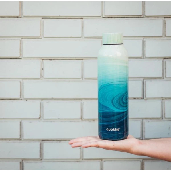 QUOKKA STAINLESS STEEL ΘΕΡΜΟΣ SOLID 630ml OCEAN