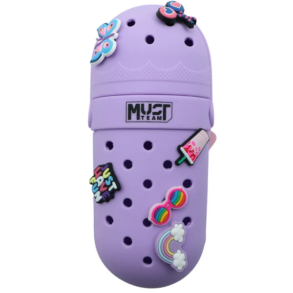 MUST TEAM SILICONE PENCIL CASE 20x5x8.5 cm UPRIGHT – 4 DESIGNS
