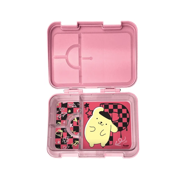 TRITAN LUNCH BOX WITH 4 COMPARTMENTS POMPOMPURIN