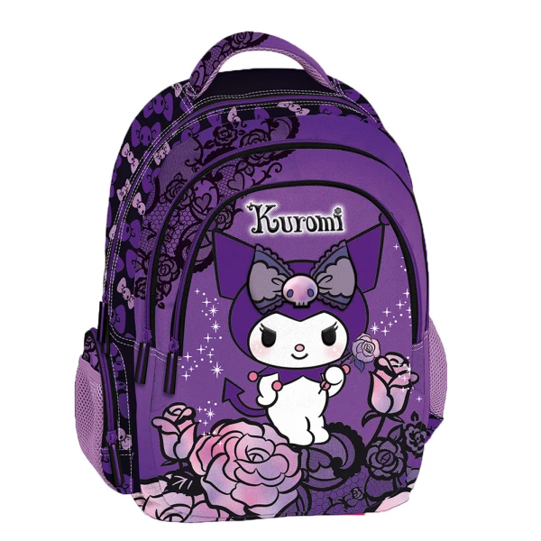 ΣΧΟΛΙΚΟ ΣΑΚΙΔΙΟ ΠΟΛΥΘΕΣΙΑΚΟ - PURPLE KUROMI