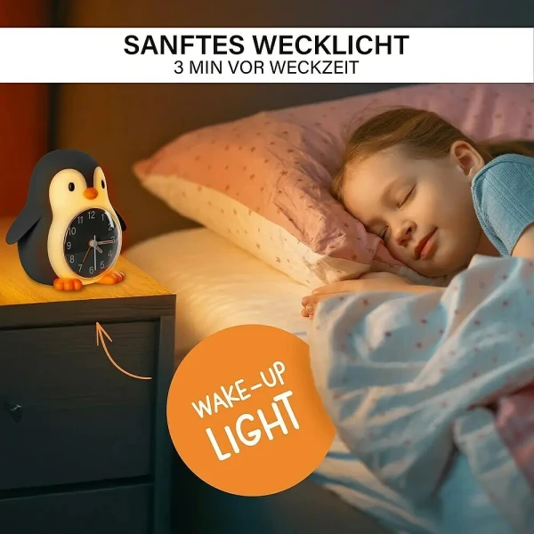 MEGALIGHT ΡΟΛΟΙ ΞΥΠΝΗΤΗΡΙ POPPY PENGUIN ΜΕ ΦΩΣ