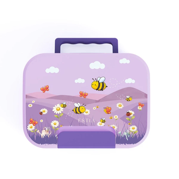 LUNCH BOX SAVE THE AEGEAN 750ml 2 REMOVABLE COMPARTMENTS GARDEN FRIENDS