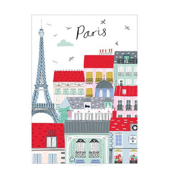 KIUB PARIS ΣΗΜΕΙΩΜΑΤΑΡΙΟ ΚΑΡΦΙΤΣΑ Α5 ΡΙΓΕ PARIS TOITS