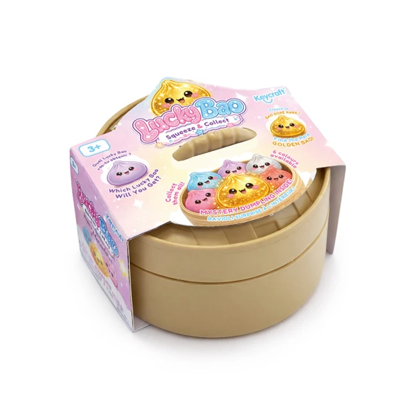 KEYCRAFT LUCKY BAO MINI SQUISHY DUMPLING ΕΚΠΛΗΞΗ