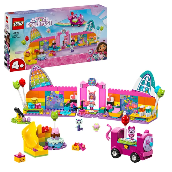 LEGO® 4+ GABBYʼS DOLLHOUSE ΓΙΟΡΤΙΝΟ ΔΩΜΑΤΙΟ ΤΗΣ ΓΚΑΜΠΙ