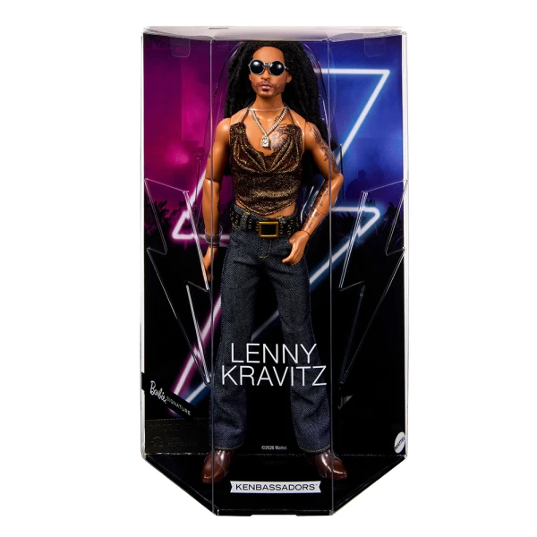 COLLECTIBLE DOLL BARBIE SIGNATURE KENBASSADORS LENNY KRAVITZ