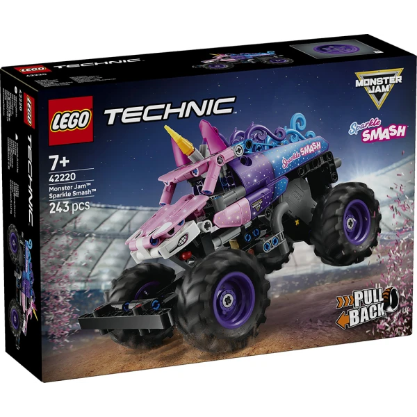 LEGO® TECHNIC MONSTER JAM™ SPARKLE SMASH™ PULL-BACK
