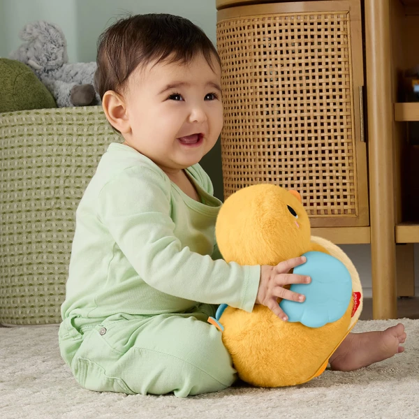 FISHER PRICE SOFT DUCK WITH MOTION AND SOUNDS