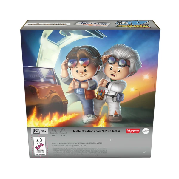 FISHER PRICE LITTLE PEOPLE ΣΕΤ ΜΕ ΣΥΛΛΕΚΤΙΚΕΣ ΦΙΓΟΥΡΕΣ BACK TO THE FUTURE