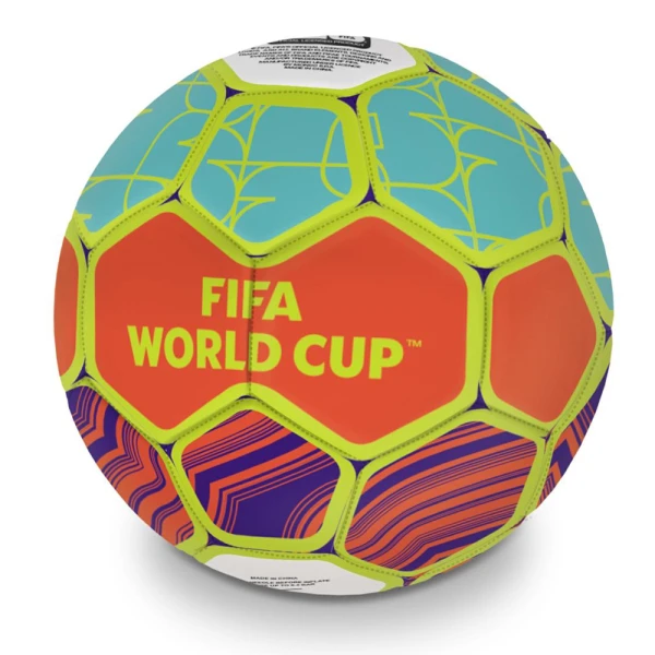 ΜΠΑΛΑ ΠΟΔΟΣΦΑΙΡΟΥ ΔΕΡΜΑΤΙΝΗ FIFA 2026 NEW YORK SIZE 5