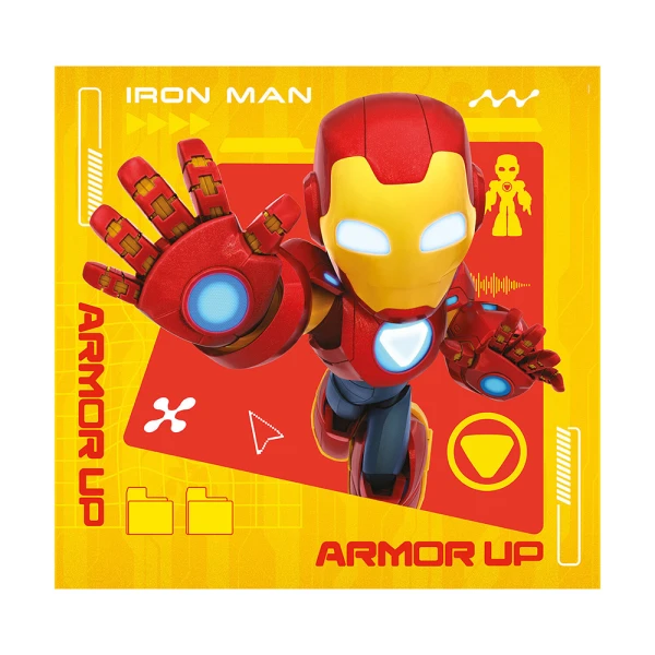 CLEMENTONI ΠΑΙΔΙΚΟ ΠΑΖΛ SUPER COLOR 3X48 τεμ. IRON MAN & HIS AWESOME FRIENDS