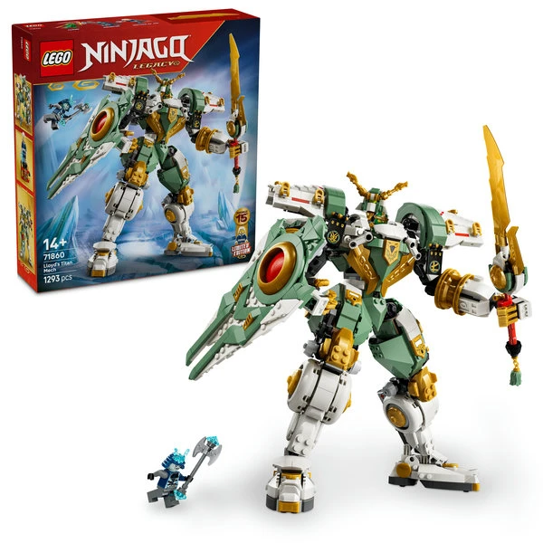 LEGO® NINJAGO® ΡΟΜΠΟΤ ΤΙΤΑΝΑΣ ΤΟΥ ΛΟΙΝΤ ΓΙΑ ΤΗΝ 15η ΕΠΕΤΕΙΟ