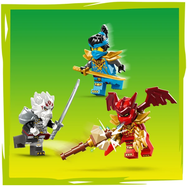 LEGO® NINJAGO® ΖΙΛΒΑΡ ΚΑΙ Ο ΔΡΑΚΟΣ ΘΗΡΙΟ ΓΚΡΙΜΤΑΚ