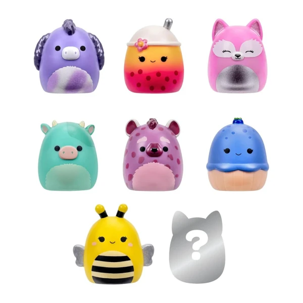 SQUISH-A-LONGS SQUISHMALLOWS ΣΕΤ 8 τεμ. W6 ΦΙΓΟΥΡΕΣ & ΑΞΕΣΟΥΑΡ