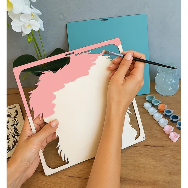 SPLAT PLANET ΞΥΛΙΝΟ ΣΕΤ ΖΩΓΡΑΦΙΚΗΣ DOG
