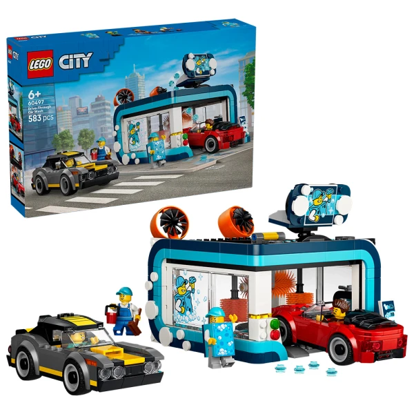 LEGO® CITY MY CITY ΠΛΥΝΤΗΡΙΟ ΔΙΕΛΕΥΣΗΣ ΑΥΤΟΚΙΝΗΤΩΝ