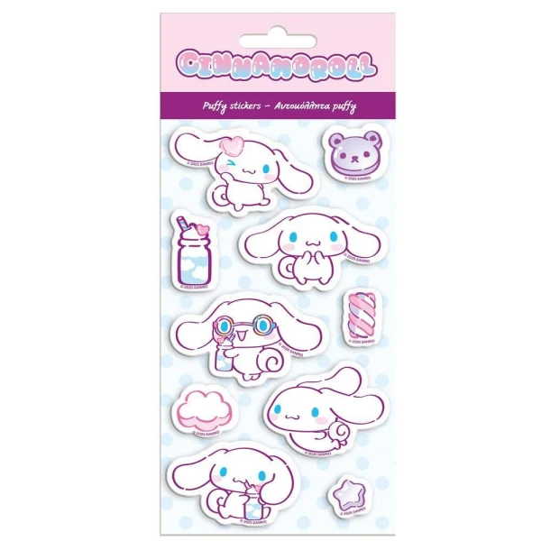 ΑΥΤΟΚΟΛΛΗΤΑ PUFFY 10X22 εκ. - CINAMOROLL