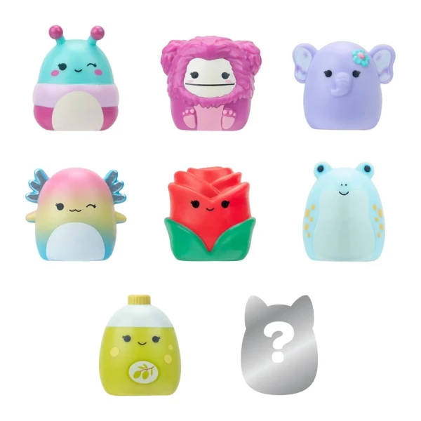 SQUISH-A-LONGS SQUISHMALLOWS ΣΕΤ 8 τεμ. W6 ΦΙΓΟΥΡΕΣ & ΑΞΕΣΟΥΑΡ
