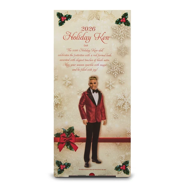 COLLECTIBLE DOLL KEN HOLIDAY 2026
