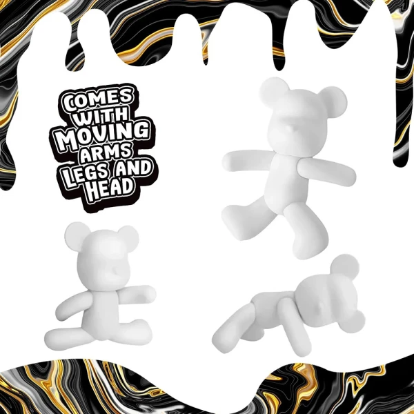 SPLAT PLANET ΣΕΤ ΚΑΤΑΣΚΕΥΗΣ METAL MARBLE BEAR