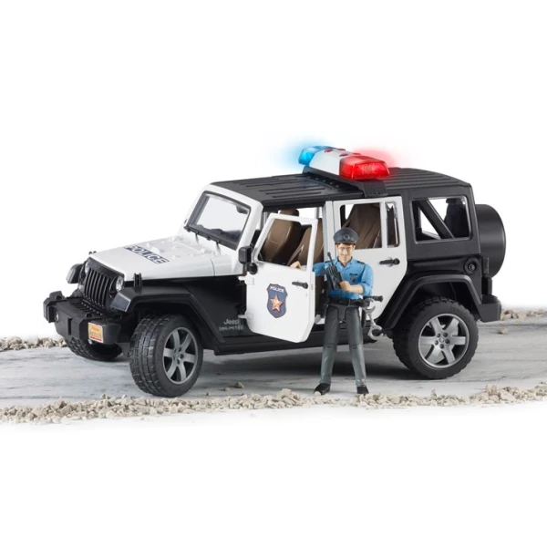 BRUDER ΤΕΤΡΑΚΙΝΗΤΟ WRANGLER ΜΕ ΑΣΤΥΝΟΜΙΚΟ