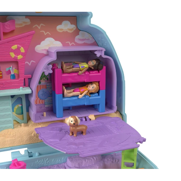 POLLY POCKET Ο ΚΟΣΜΟΣ ΤΗΣ POLLY - ΣΕΤΑΚΙ SEASIDE PUPPY RIDE