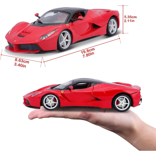 BBURAGO 1:24 LAFERRARI RED