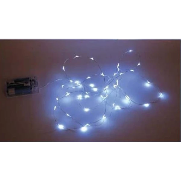 ΦΩΤΑΚΙΑ 100 LED ΜΠΑΤΑΡΙΑΣ COPPER ΛΕΥΚΟ ΨΥΧΡΟ ΦΩΣ