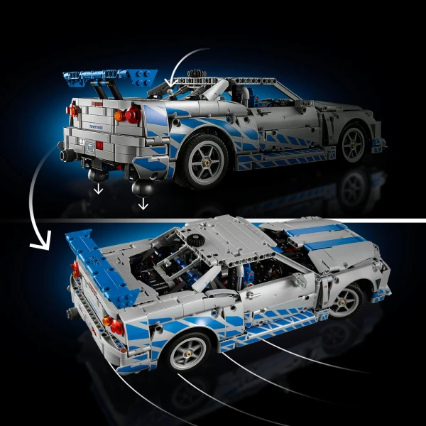 LEGO® TECHNIC™ 2 FAST 2 FURIOUS ΑΥΤΟΚΙΝΗΤΟ NISSAN SKYLINE GT-R (R34)