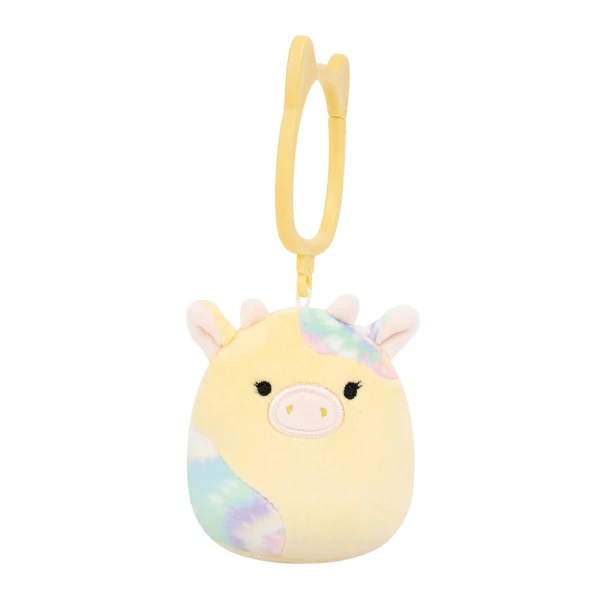 SQUISHMALLOWS ΛΟΥΤΡΙΝΟ ΜΠΡΕΛΟΚ 9 εκ. W12 - RINA THE YELLOW COW