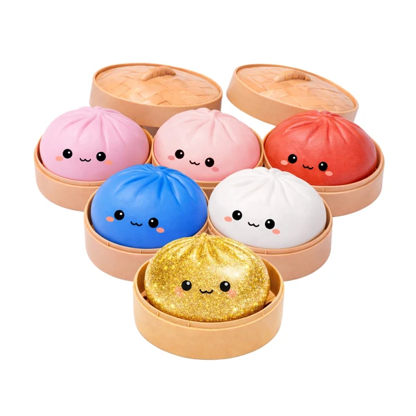 KEYCRAFT LUCKY BAO MINI SQUISHY DUMPLING ΕΚΠΛΗΞΗ