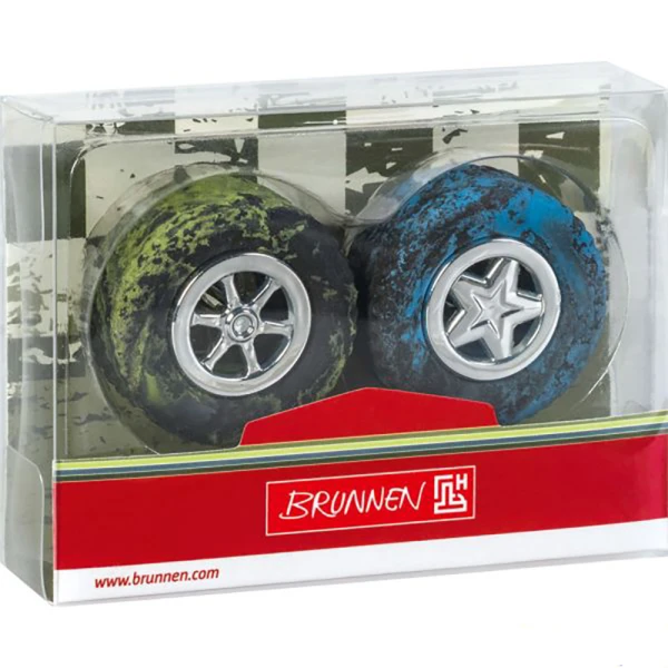 BRUNNEN FAST WHEEL ERASER SET OF 2 2x3.5 cm