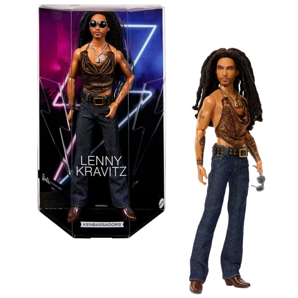 COLLECTIBLE DOLL BARBIE SIGNATURE KENBASSADORS LENNY KRAVITZ