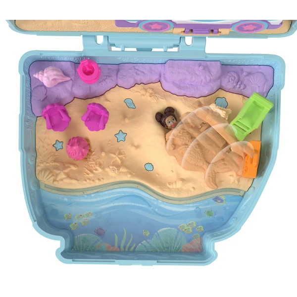 POLLY POCKET Ο ΚΟΣΜΟΣ ΤΗΣ POLLY - ΣΕΤΑΚΙ SEASIDE PUPPY RIDE
