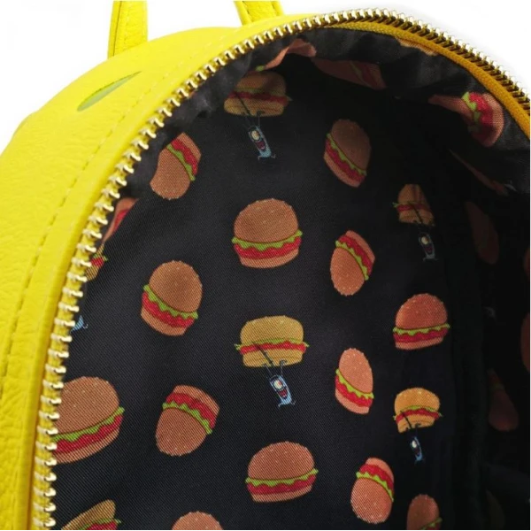 LOUNGEFLY SPONGEBOB 20TH ANNIVERSARY ΜΙΝΙ ΤΣΑΝΤΑ ΠΛΑΤΗΣ (NICBK0001)