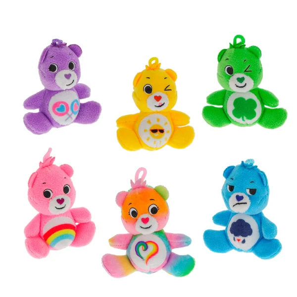 CARE BEARS PLUSH COLLECTABLES MINIS BEARS 7 cm - 6 DESIGNS
