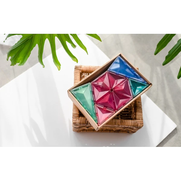 CONNETIX ΜΑΓΝΗΤΙΚΑ ΤΟΥΒΛΑΚΙΑ PASTEL GEOMETRY PACK 40 τεμ.