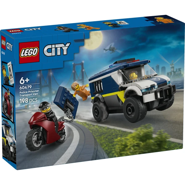 LEGO® CITY ΑΣΤΥΝΟΜΙΚΟ ΒΑΝ ΜΕΤΑΦΟΡΑΣ ΚΡΑΤΟΥΜΕΝΩΝ