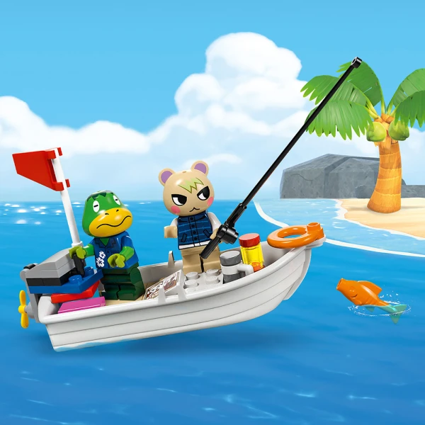 LEGO® ANIMAL CROSSING™ ΠΕΡΙΗΓΗΣΗ ΤΟΥ KAPP\'N ΜΕ ΒΑΡΚΑ ΣΤΟ ΝΗΣΙ