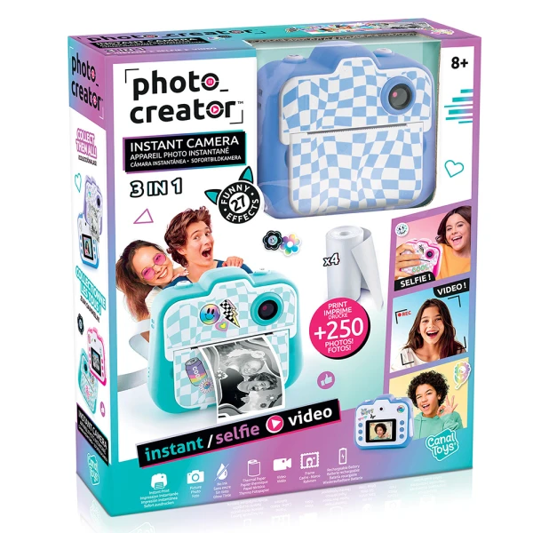 PHOTO CREATOR ΦΩΤΟΓΡΑΦΙΚΗ ΜΗΧΑΝΗ INSTANT CAMERA - 4 ΧΡΩΜΑΤΑ
