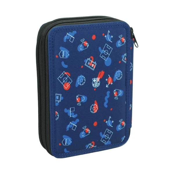BACK ME UP DOUBLE FILLED  PENCIL CASE BARCELONA