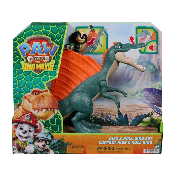 PAW PATROL DINO MOVIE PLAYSET REX AND SPINOSAURUS