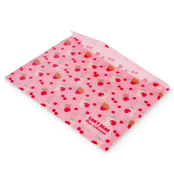 LEGAMI ΦΑΚΕΛΟΣ ΜΕ ΚΟΥΜΠΙ FOLD & ORDER - TEDDY CHERRY