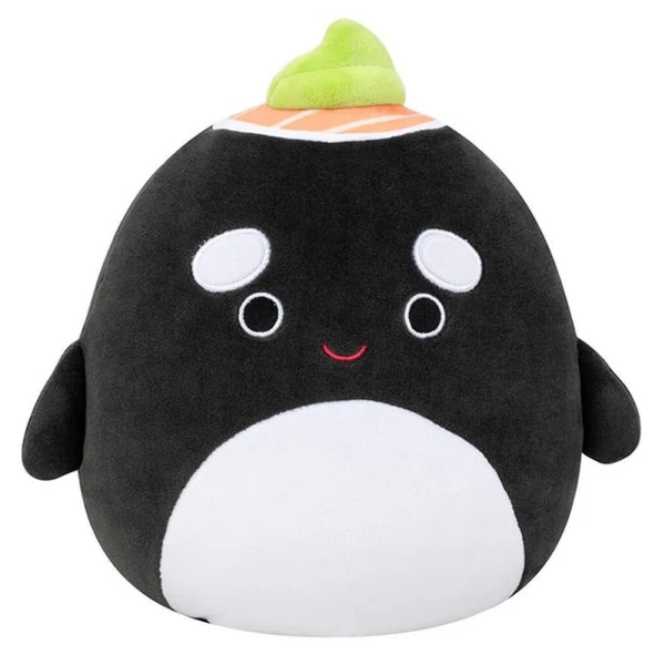 SQUISHMALLOWS ΛΟΥΤΡΙΝΟ 30.5 εκ. ΖΩΑΚΙ ΦΡΟΥΤΑΚΙ - KAI THE BLACK SUSHI ORCA WHALE