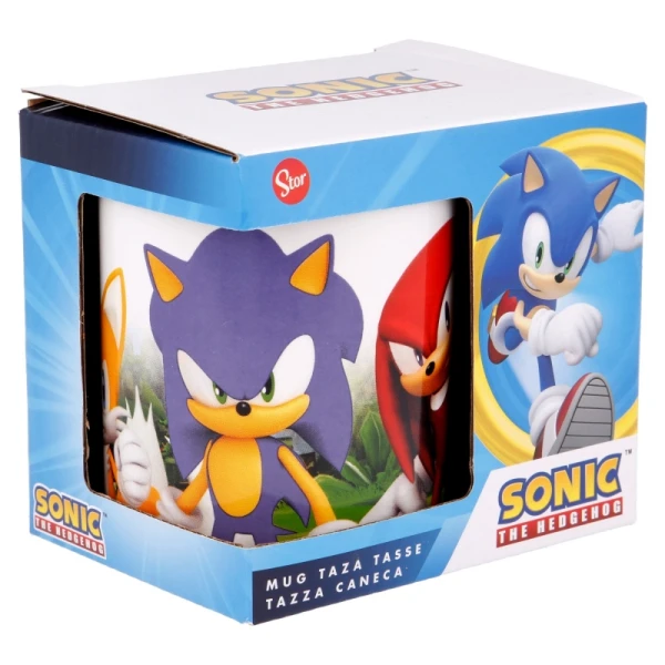 ΚΕΡΑΜΙΚΗ ΚΟΥΠΑ 325ml SONIC THE HEDGEHOG ΣΕ ΚΟΥΤΙ ΔΩΡΟΥ